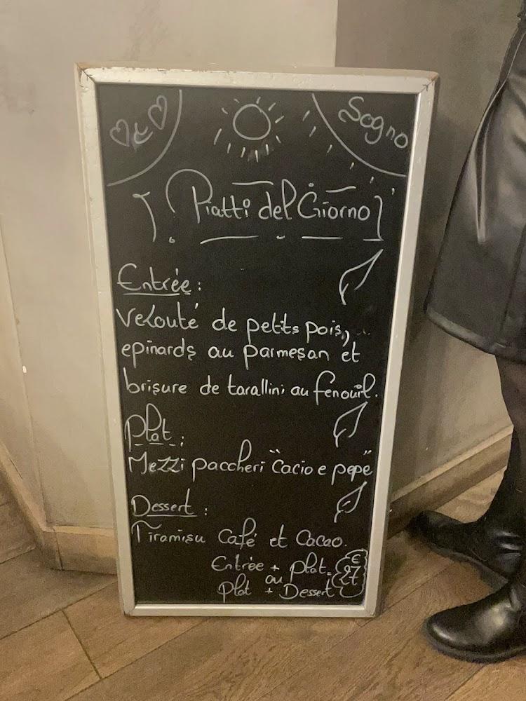 Sogno - Menu Image 2